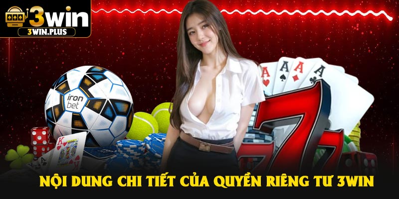 Nội dung chi tiết của quyền riêng tư 3Win
